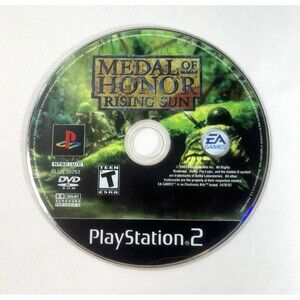 Medal of Honor Rising Sun Sony PlayStation 2 PS2 Disc Only Tested